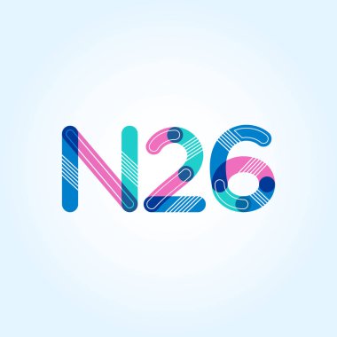 harf ve rakam logo N26