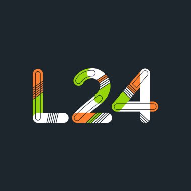 harf ve rakam logosu L24