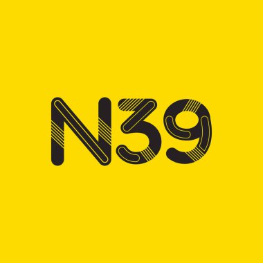 harf ve rakam logo N39