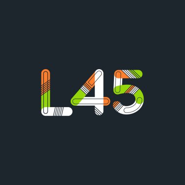 harf ve rakam logosu L45