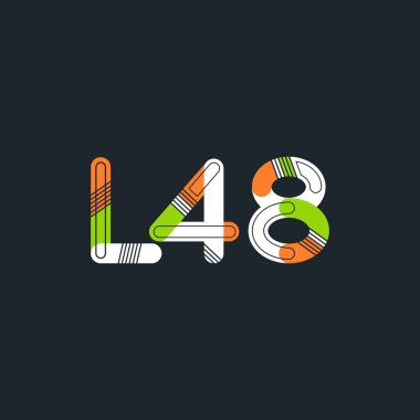 harf ve rakam logo L48