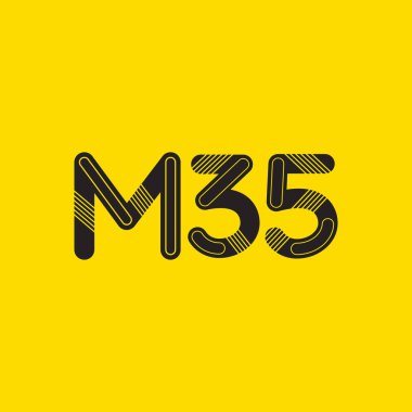 harf ve rakam logosu M35