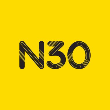 harf ve rakam logosu N30
