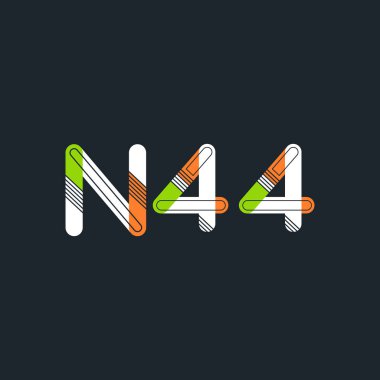 harf ve rakam logo N44