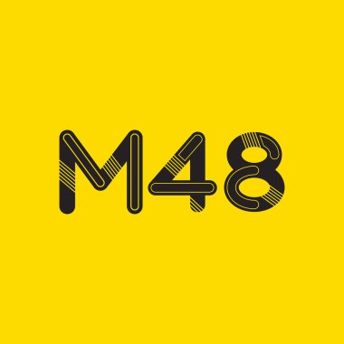 harf ve rakam logosu M48