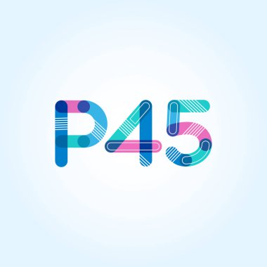 harf ve rakam logosu P45