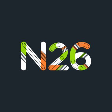 harf ve rakam logo N26