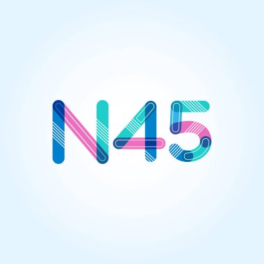 harf ve rakam logo N45