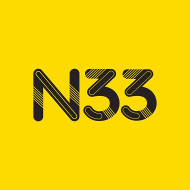 harf ve rakam logo N33
