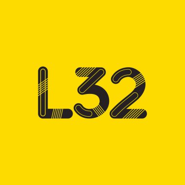 harf ve rakam logosu L32