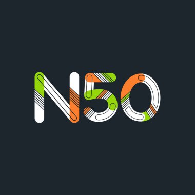 harf ve rakam logosu N50
