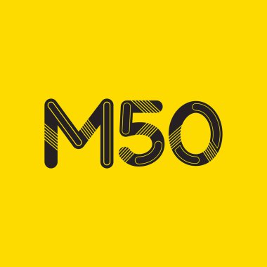 harf ve rakam logosu M50