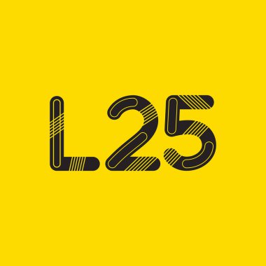 harf ve rakam logosu L25