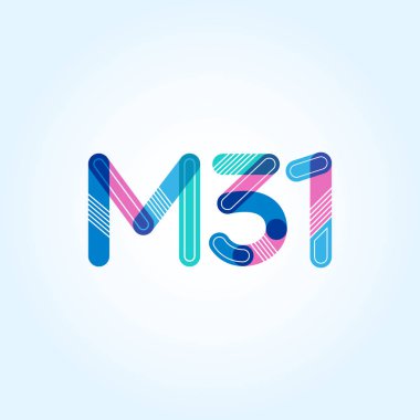 harf ve rakam logosu M31