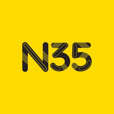 harf ve rakam logo N35