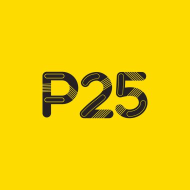 harf ve rakam logosu P25