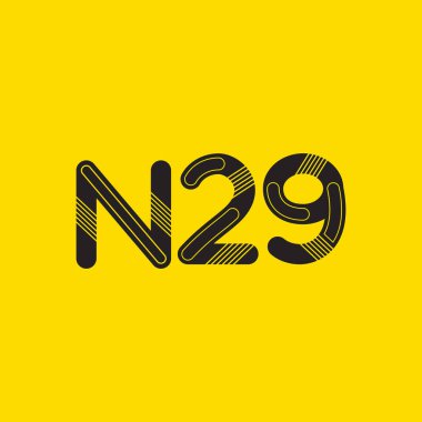 harf ve rakam logo N29