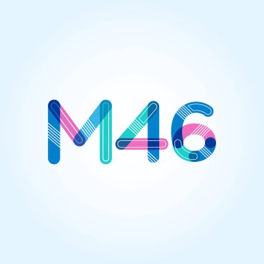 harf ve rakam logosu M46