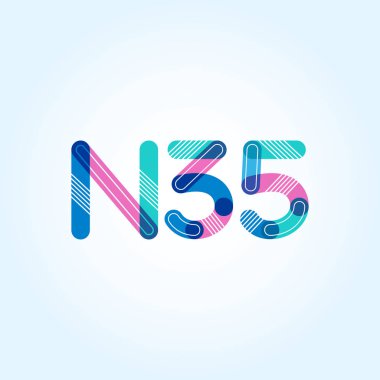 harf ve rakam logo N35