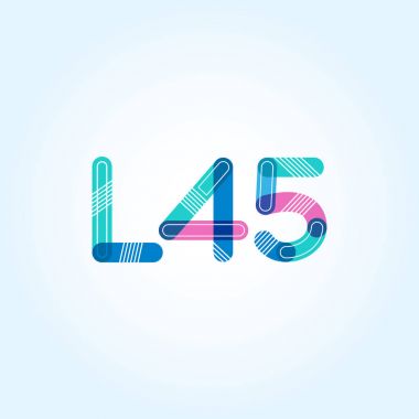harf ve rakam logosu L45