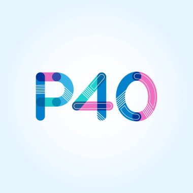 harf ve rakam logosu P40
