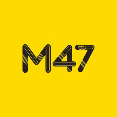 harf ve rakam logosu M47