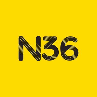 harf ve rakam logo N36