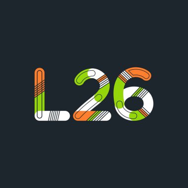 harf ve rakam logosu L26