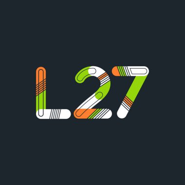 harf ve rakam logo L27