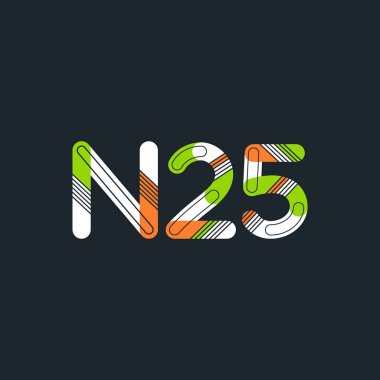 harf ve rakam logosu N25