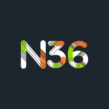 harf ve rakam logo N36