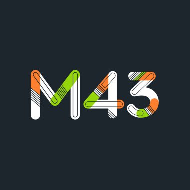 harf ve rakam logosu M43