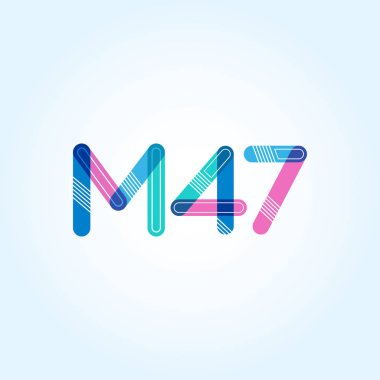harf ve rakam logosu M47