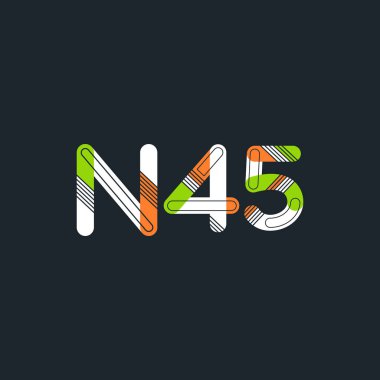 harf ve rakam logo N45