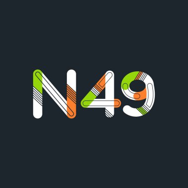 harf ve rakam logo N49