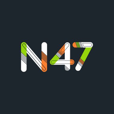 harf ve rakam logo N47