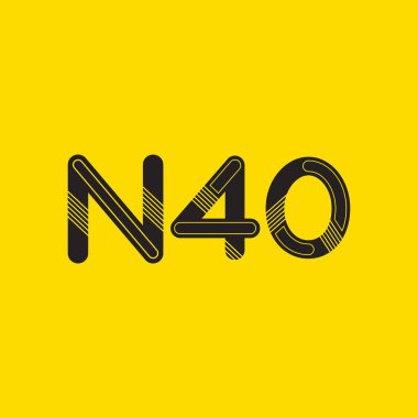 harf ve rakam logosu N40