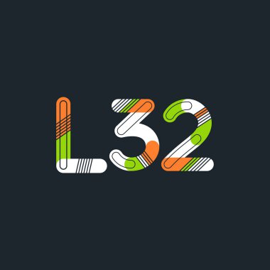 harf ve rakam logosu L32