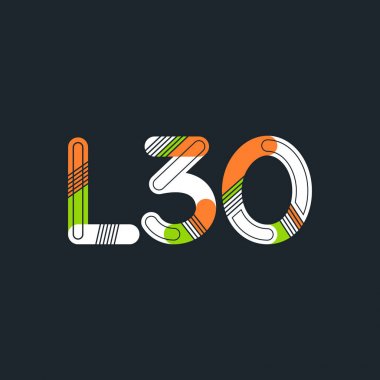 harf ve rakam logosu L30