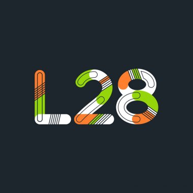 harf ve rakam logosu L28