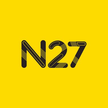 harf ve rakam logosu N27