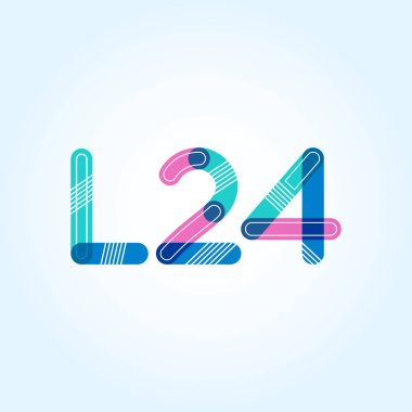 harf ve rakam logosu L24