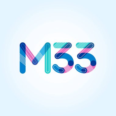 harf ve rakam logosu M33