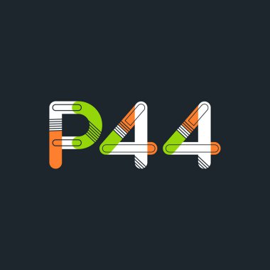 harf ve rakam logo P44