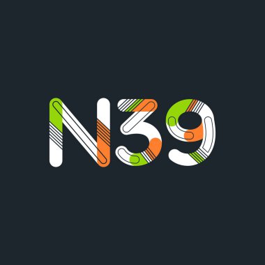 harf ve rakam logo N39