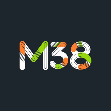 harf ve rakam logosu M38