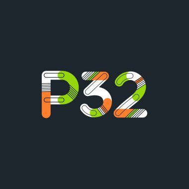 harf ve rakam logosu P32