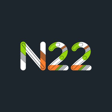harf ve rakam logosu N22