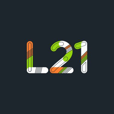 harf ve rakam logosu L21