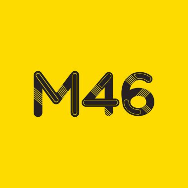 harf ve rakam logosu M46